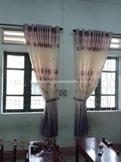 *công trình trường lý tự trọng ninh bình rèm cửa lớp học.